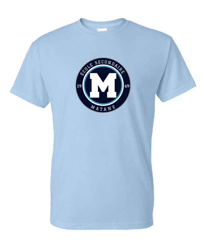 ÉCOLE SECONDAIRE MATANE - 8000 T-Shirt 50/50 - SE. S14752 (AV)